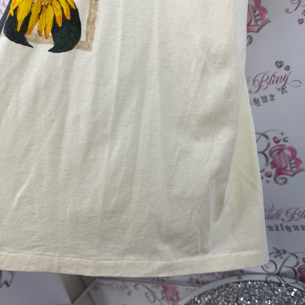 Hanes t-shirt, Arizona, sunflower, floral, vintage souvenir Cream Graphic Tee - Picture 5 of 11